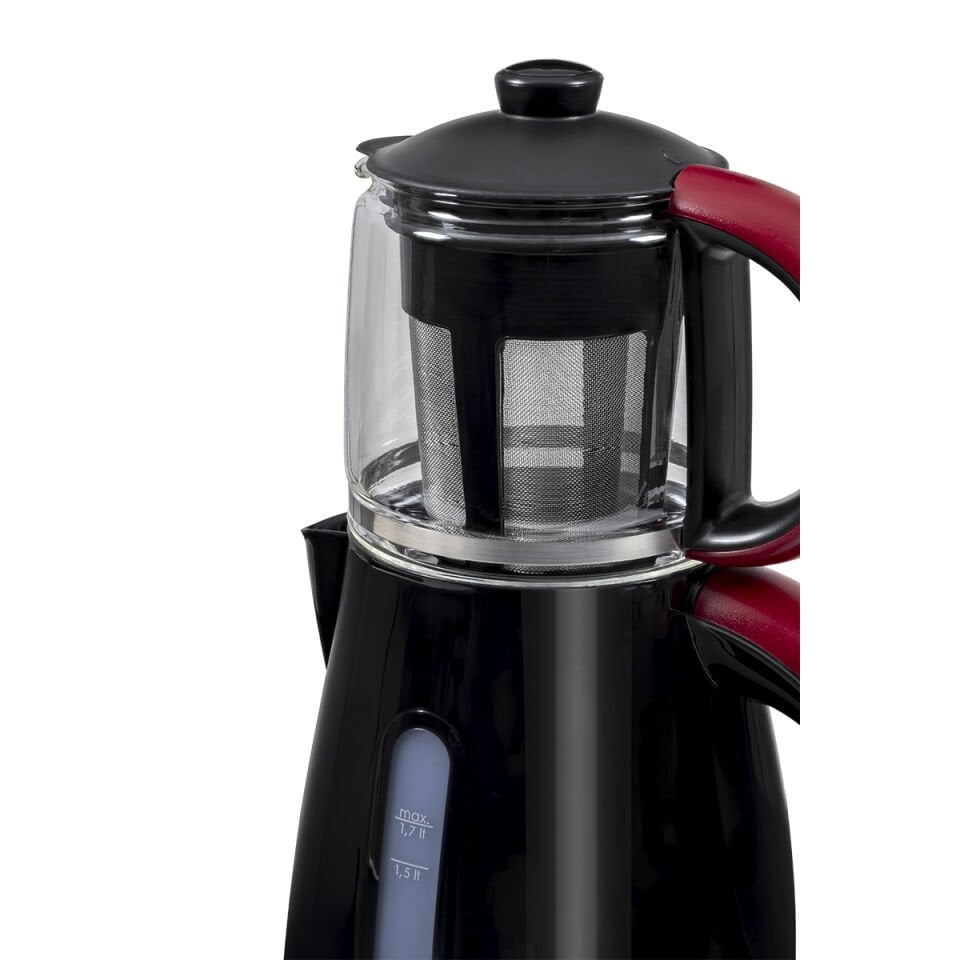 Chef's Çay Makinesi Black Red - 1500W