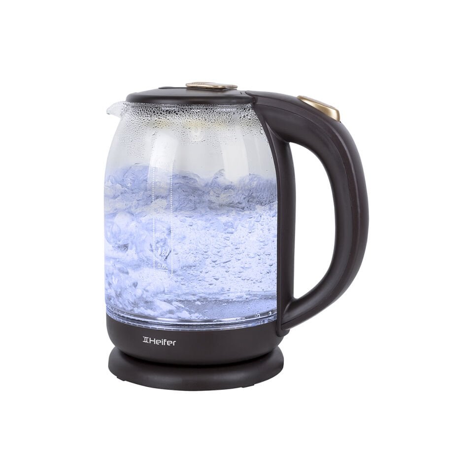 Cam Kettle - 2200 W Mavi Işıklı Su Isıtıcı