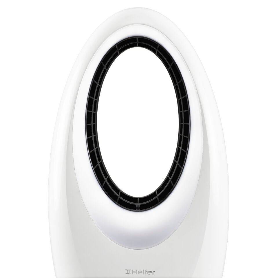 Heifer Kanatsız Fan - Işıklı Sessiz Modern Vantilatör
