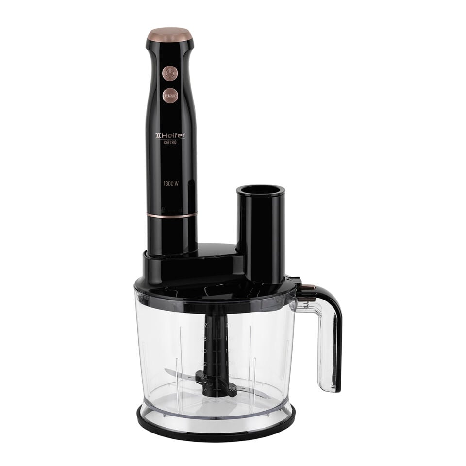 Heifer Chef's Pro Mega Blender Seti 1800W- 1500ml Rende Hazneli Çırpıcılı Doğrayıcı