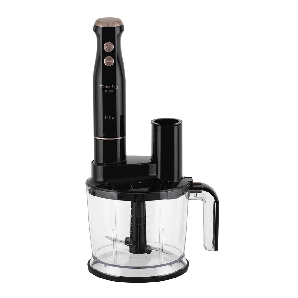 Heifer Chef's Pro Mega Blender Seti 1800W- 1500ml Rende Hazneli Çırpıcılı Doğrayıcı